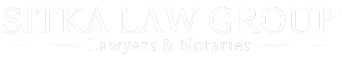 Sitka Law Logo - White