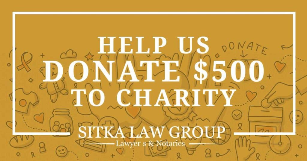 Help Us Donate $500 To Charity
